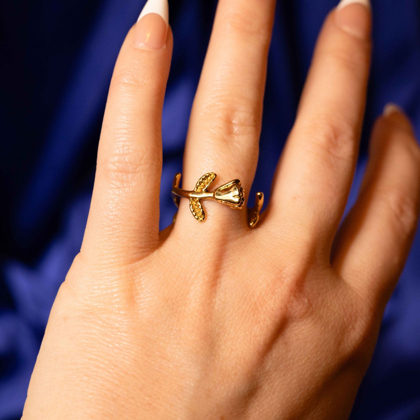 Fleur Dorée - 18K Gold Plated Ring