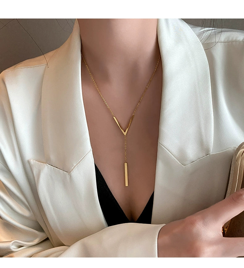 Éclat Urbain - 18k Gold Plated Necklace