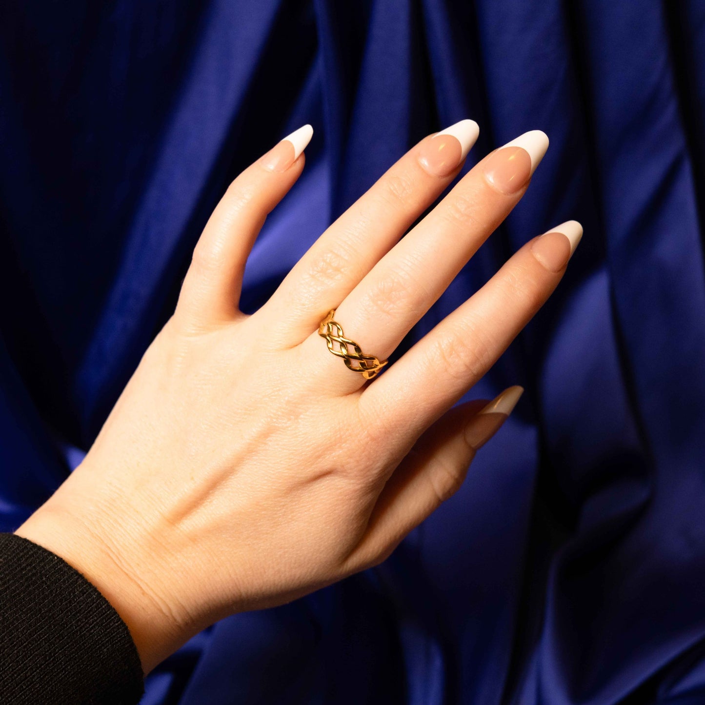 Tressage d’Or - Gold Ring 18K Gold Plated