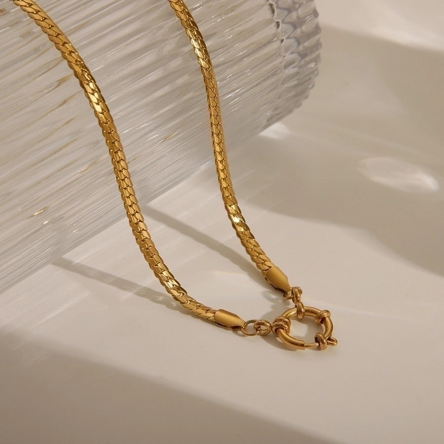 Chaîne de Souvenirs - 18K Gold Plated Pendant Necklace