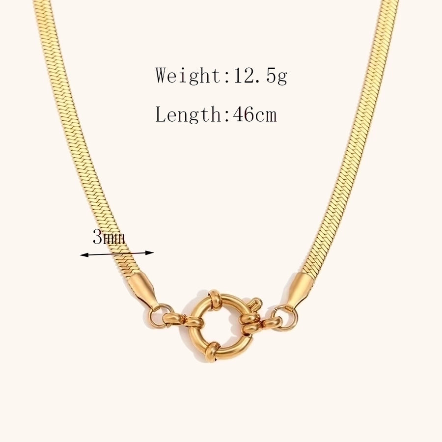 Chaîne de Souvenirs - 18K Gold Plated Pendant Necklace