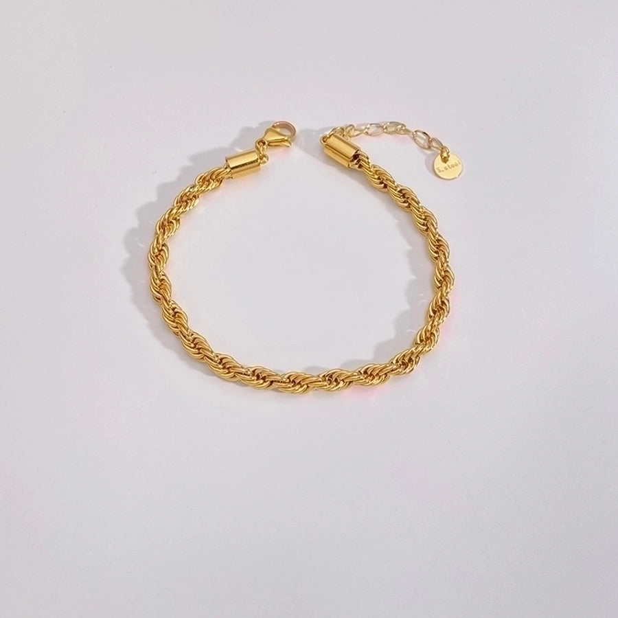 Lien Doré - Gold Chain Bracelets 16K Gold Plated