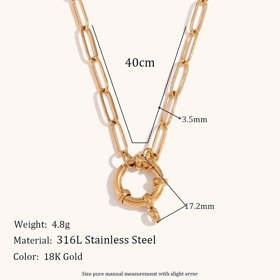 Liaison Dorée - 18K Gold Plated Chain Necklace