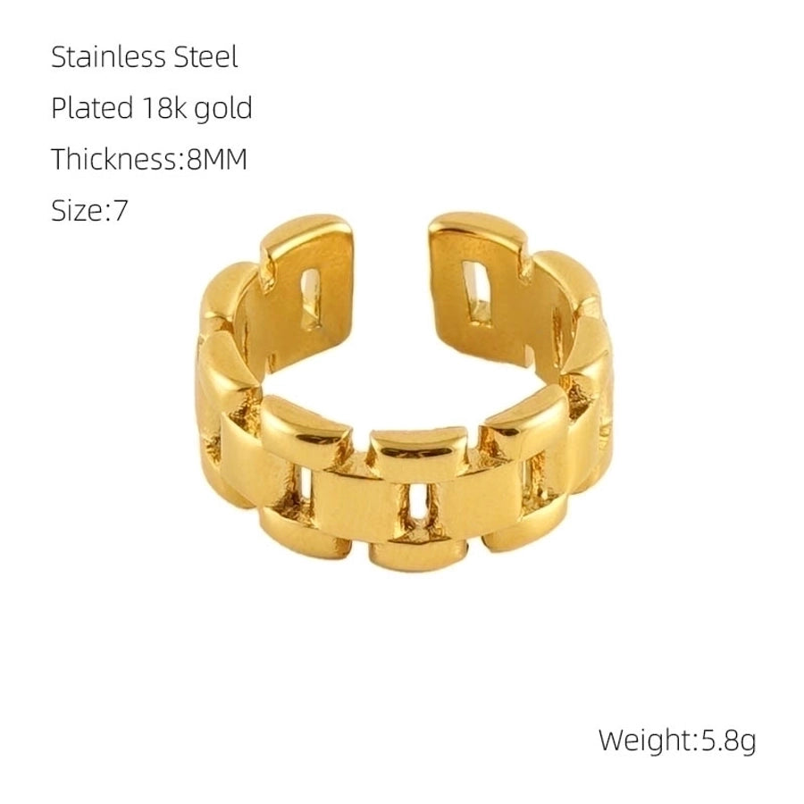 Câlin Doré- Hug Ring 18K Gold Plated