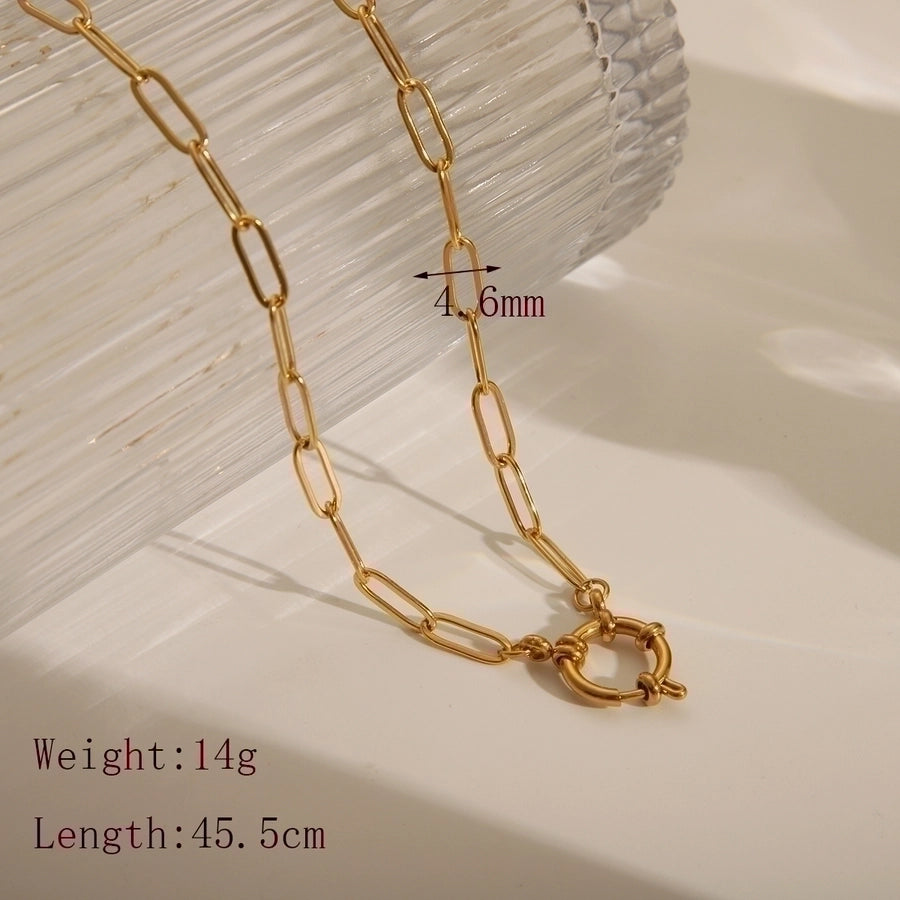 Chaîne de Souvenirs - 18K Gold Plated Pendant Necklace