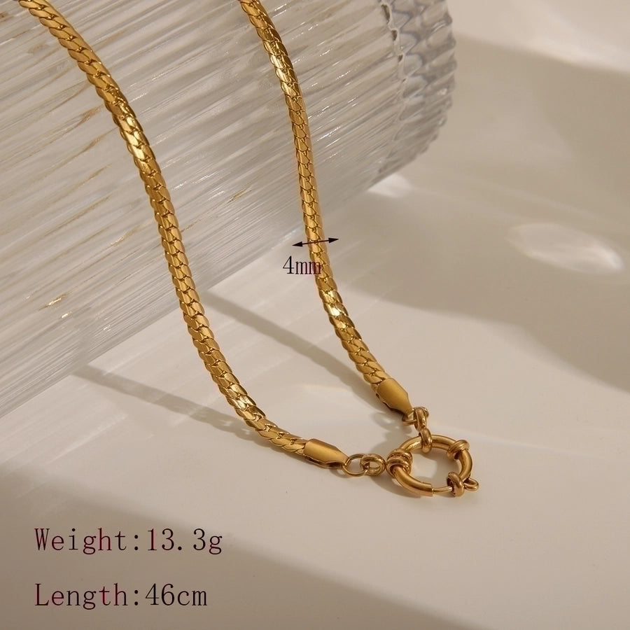 Chaîne de Souvenirs - 18K Gold Plated Pendant Necklace